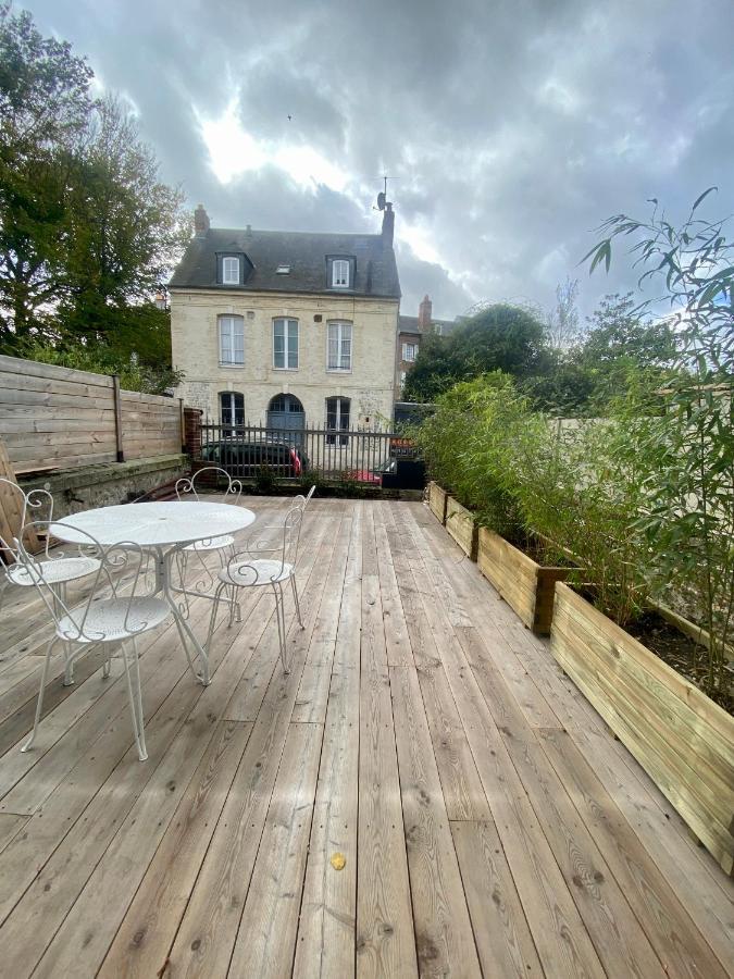 Апартаменты La Terrasse Saint Leonard Онфлёр Экстерьер фото